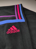 Pantalón Adidas Challenger Negro con franjas Multicolor - Talla XS