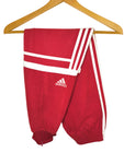 Pantalón Adidas Challenger - Rojo franjas blancas - Talla S/M