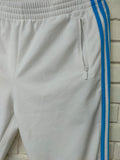 Pantalón Adidas Challenger Blanco - Bandas Azules - Talla L