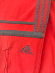 Pantalón Adidas Challenger Rojo - Bandas Grises - Talla M/L